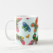 Blue Butterfly mug design