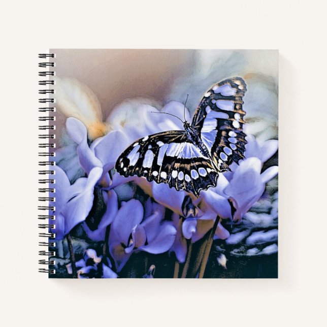 Blue Butterfly Notebook (Front)