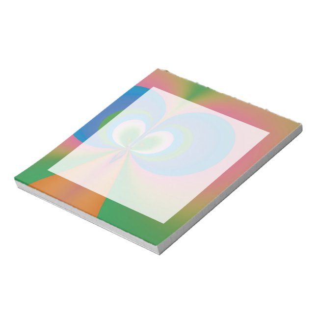 Blue Butterfly Notepad (Rotated)