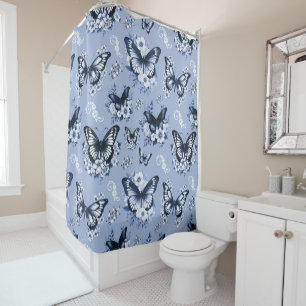 Blue Butterfly Pattern