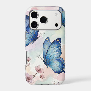 Blue Butterfly Phone Case – Samsung & iPhone