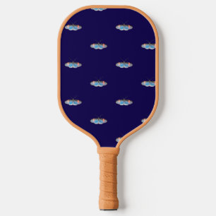 Blue Butterfly Pickleball Paddle