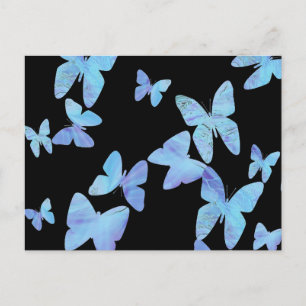 Blue Butterfly Postcard