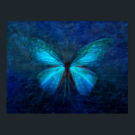 Blue Butterfly Poster<br><div class="desc">Blue Butterfly</div>