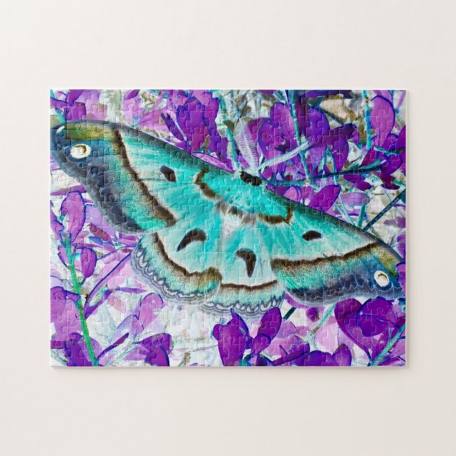 Blue Butterfly Puzzle (Horizontal)