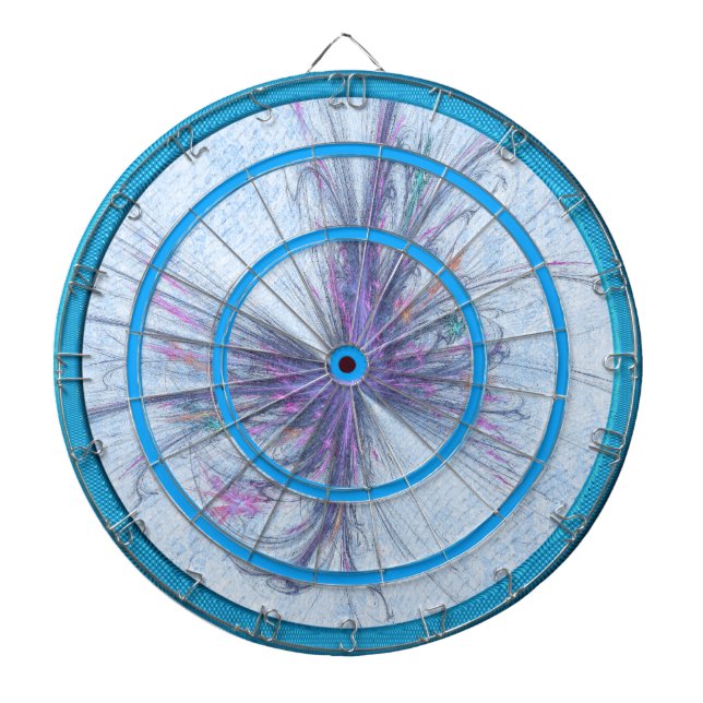Blue Butterfly Regulation Dart Board (Front)