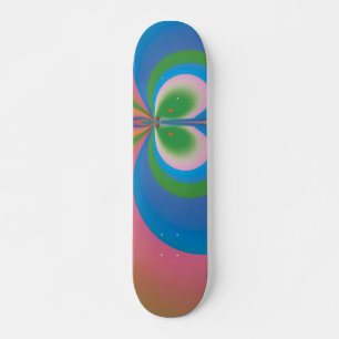 Blue Butterfly Skateboard