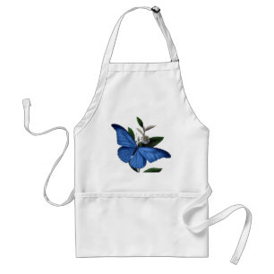 Blue Butterfly Standard Apron