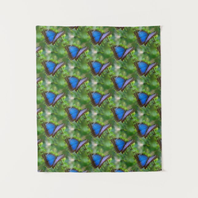 Blue Butterfly Tapestry (Front)