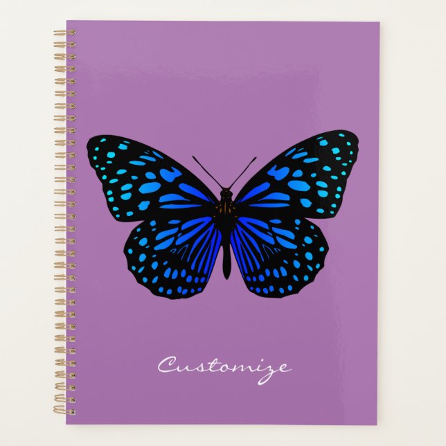 Blue butterfly Thunder_Cove Planner (Front)
