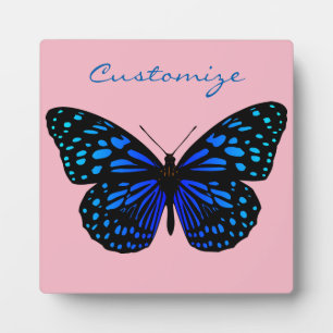 Blue Butterfly Thunder_Cove Plaque