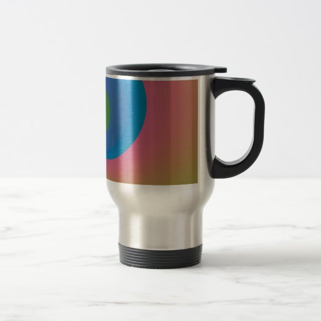 Blue Butterfly Travel Mug (Right)