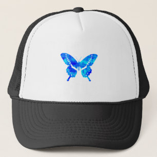 Blue Butterfly Trucker Hat
