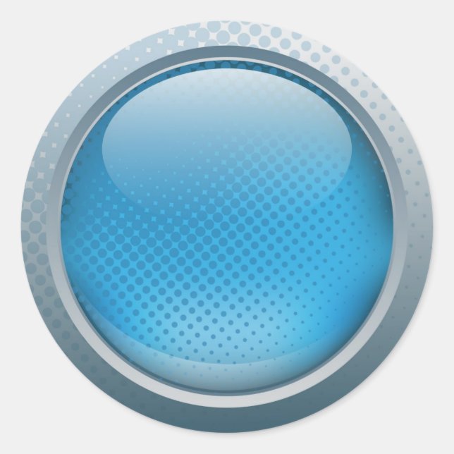 Blue button sticker (Front)
