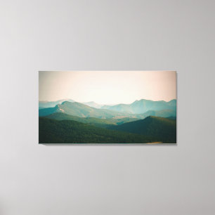 Blue by the Mountains Canvas Print
