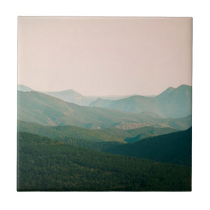 Blue by the Mountains Tile