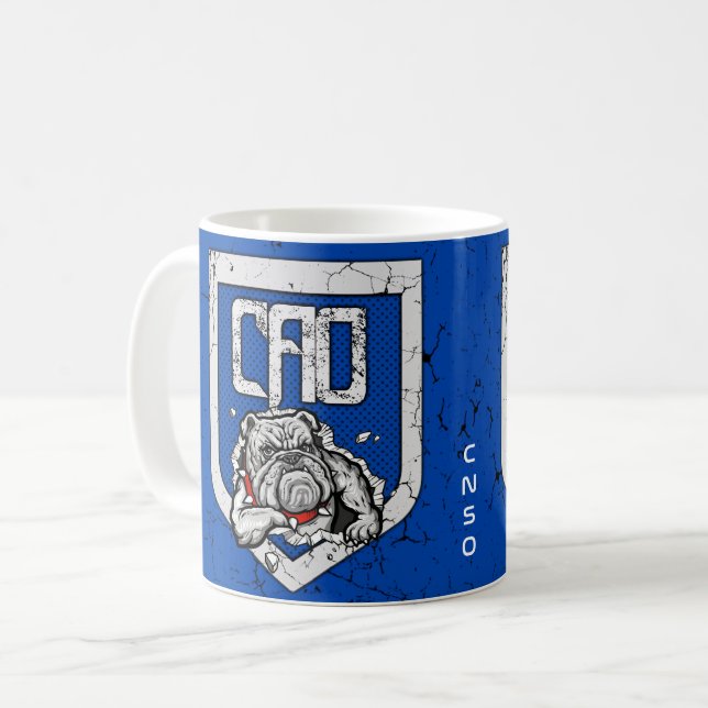 BLUE CAD MUG (Front Left)