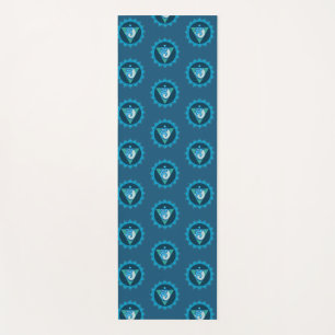 Blue Cahkara, Throat Chakra, Visuddha Yoga Mat