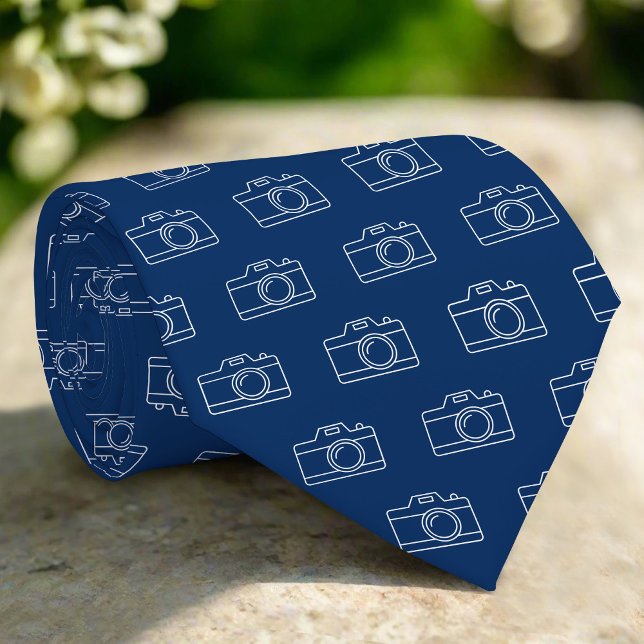 Blue Camera Photography Photographer Shooting Tie (Creator Uploaded)