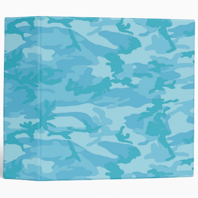 Blue Camo Binder (Front/Spine)