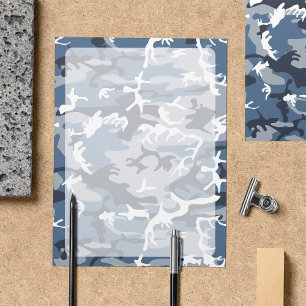 Blue Camo, Winter Camo, Snow Camouflage, Military