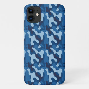 Blue Camouflage Case   iPhone   iPad   Samsung