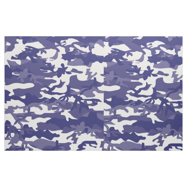 Blue Camouflage Fabric (Fat Quarter)
