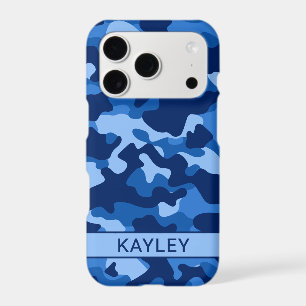 Blue Camouflage Personalized