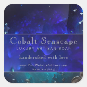 Blue Candle Artisan Soap Hot Sauce Product Label