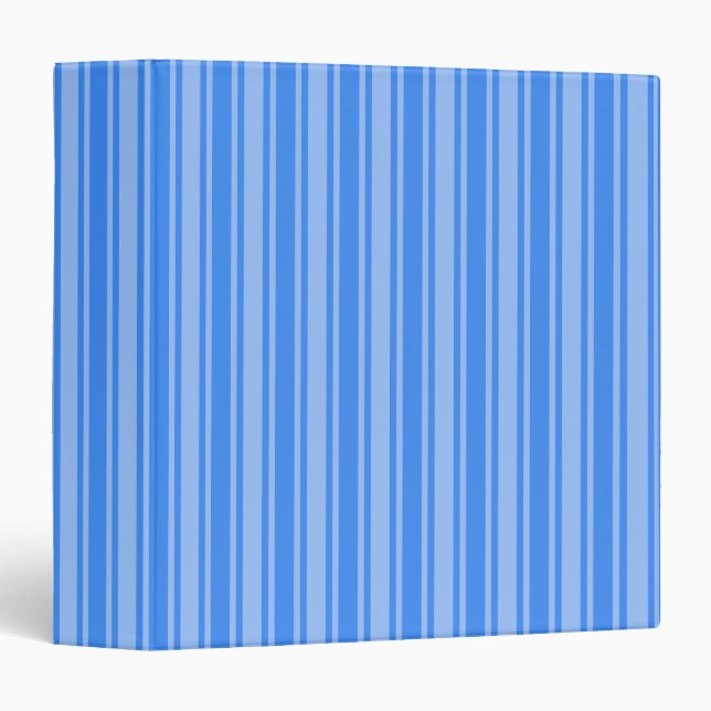 Blue candy stripes binder (Front/Spine)