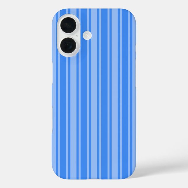 Blue candy stripes Case-Mate iPhone case (Back)