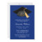 Blue Cap and Tassel Graduation Announcement