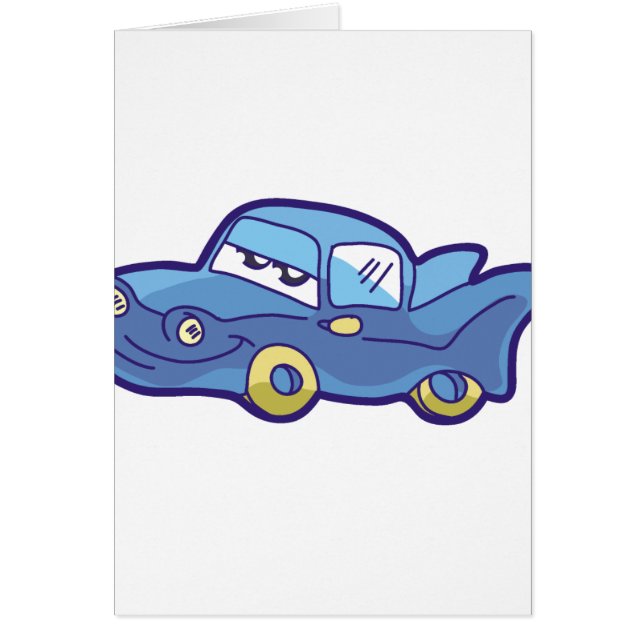 Blue Car (Front)