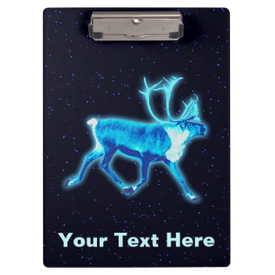Blue Caribou (Reindeer) Clipboard