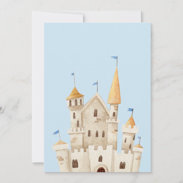Blue Castle  Holiday Card (Front)
