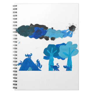 Blue Cat City Notebook