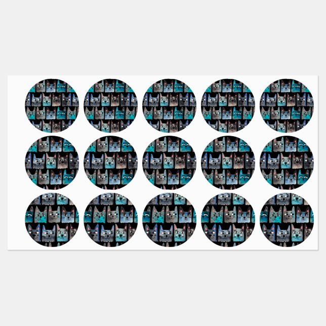 Blue cats (Sheet)