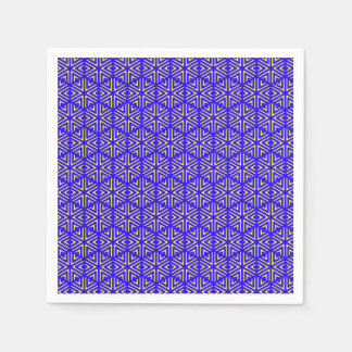 Blue cells napkin