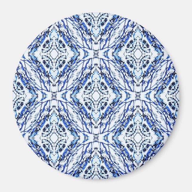 Blue Celtic Crosses...... Magnet (Front)