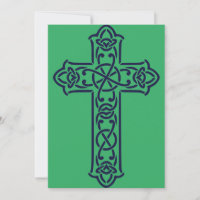 Blue Celtic High cross