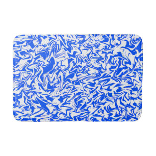 Blue Chaos...... Bath Mat