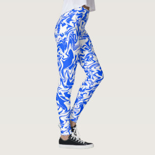 Blue Chaos...... Leggings