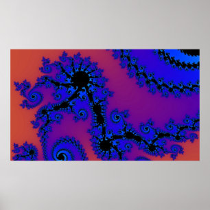 Blue Chaos Poster