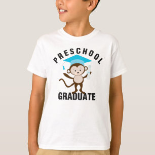 Blue & Charcoal   Preschool Graduate Tee
