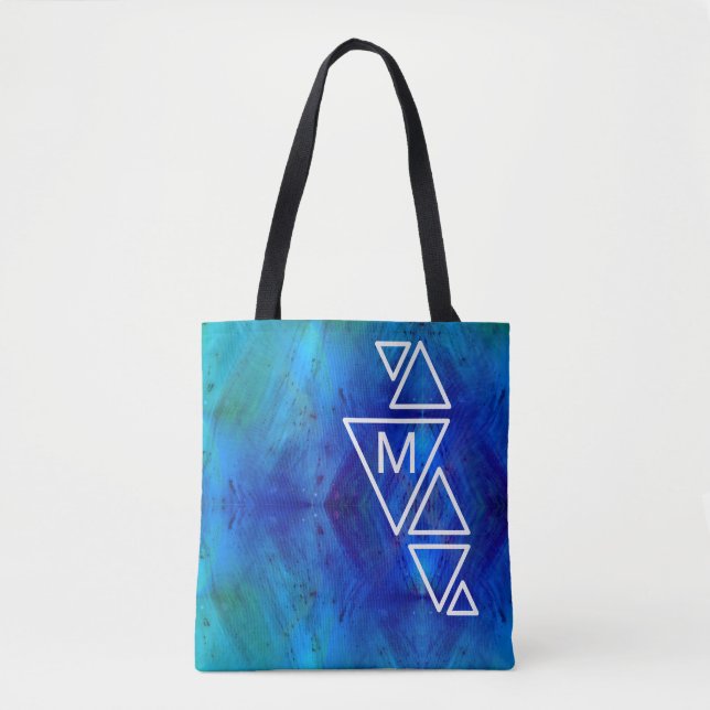 Blue Chem 4 TS Monogram Tote Bag (Front)