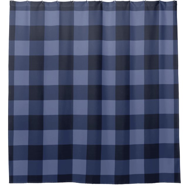 Blue Chequered Squares Plaid (Front)