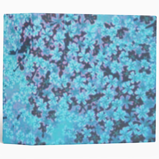 Blue Cherry Blossoms Binder (Front/Spine)