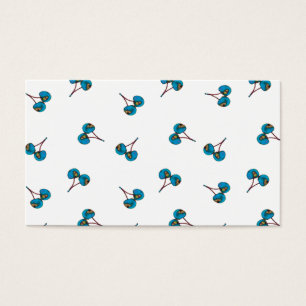 Blue Cherry Pattern