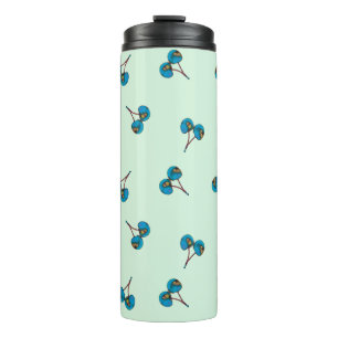 Blue Cherry Thermal Tumbler
