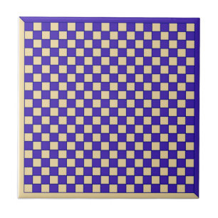 Blue Chess Tile